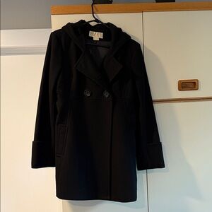 Michael Kors Black Pea Coat